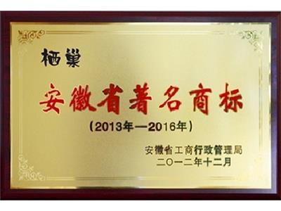 安徽省著名商标